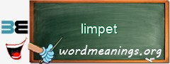 WordMeaning blackboard for limpet